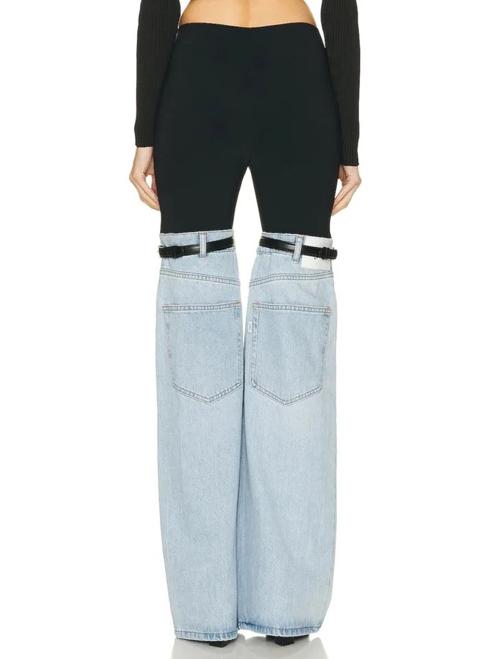 Aniya Jeans High Waist Straight Pants