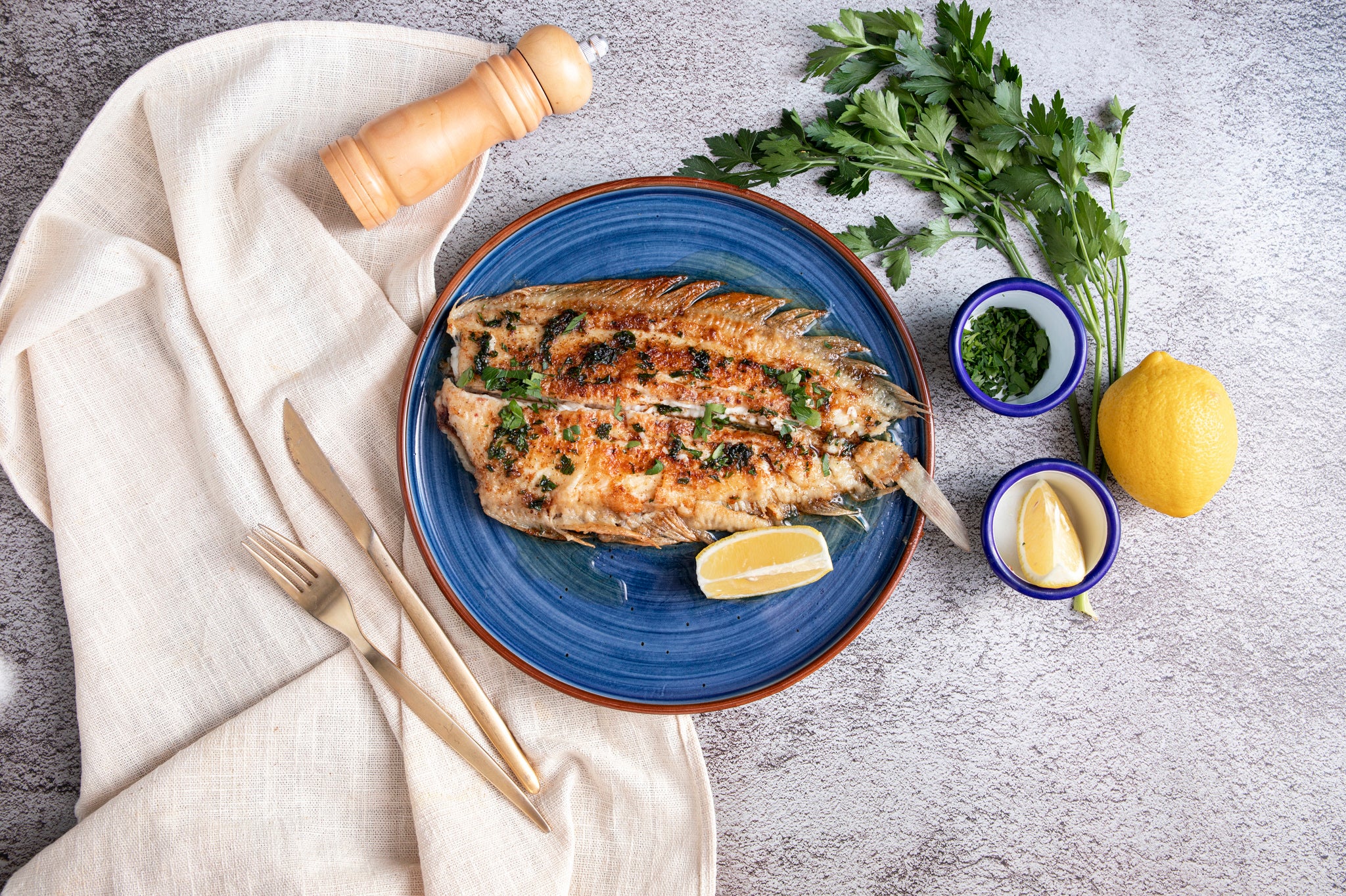 DOVER SOLE A LA MEUNIÈRE