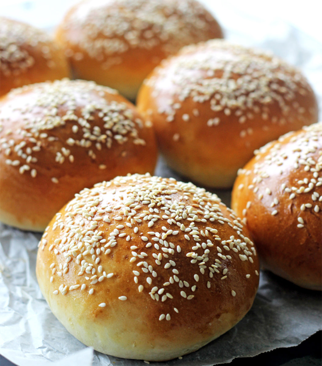 Seeded Burger Buns – Sasha&amp;#39;s Fine Foods