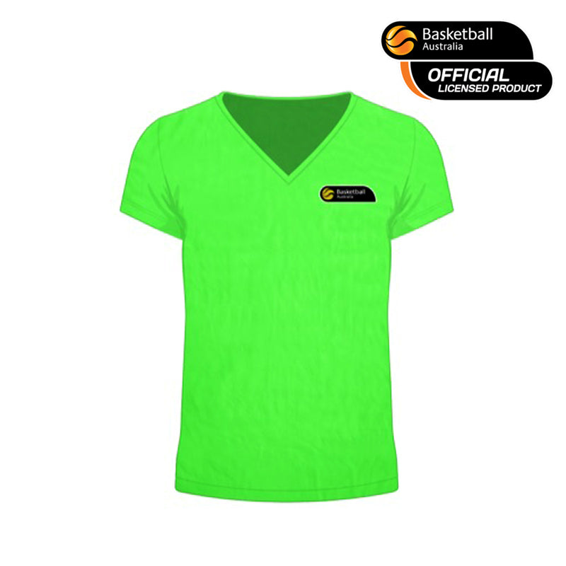 green referee shirt