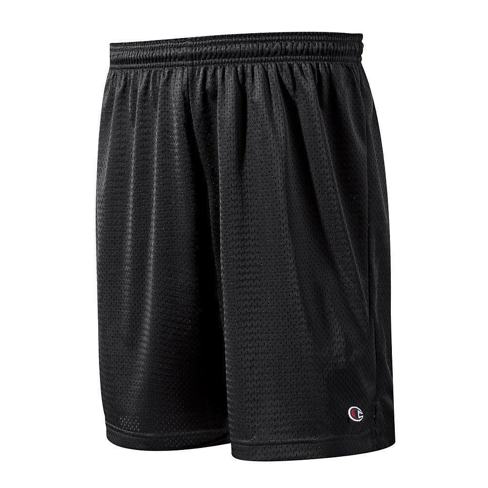 black champion basketball shorts