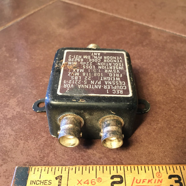 Dorne & Margolin DM-H21-2 aka Cessna S-2212-1 Nav Antenna Diplexer Spl ...