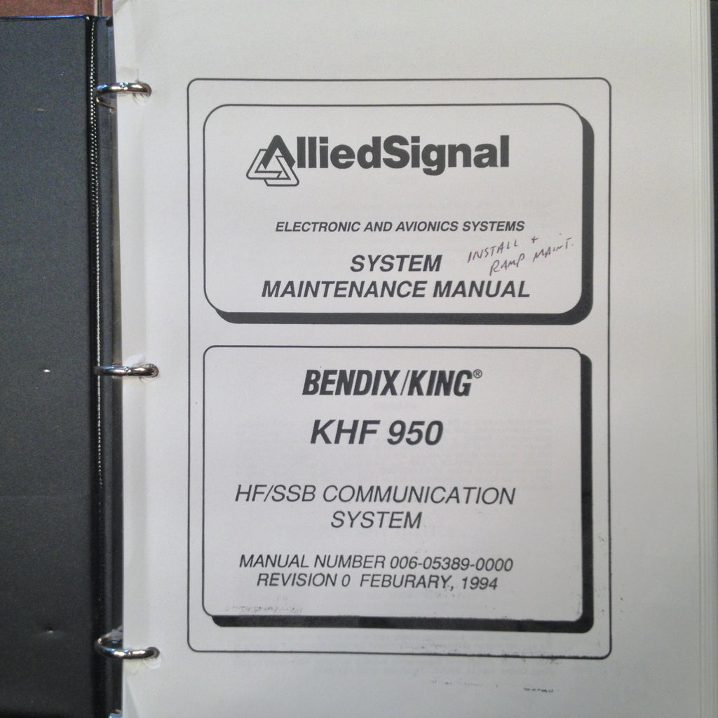 Bendix King Khf 950 Manual