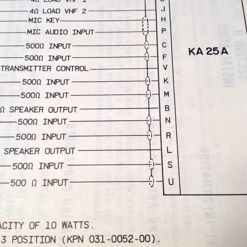 King Ka 25a Audio Amp Install Service Manual G S Plane Stuff