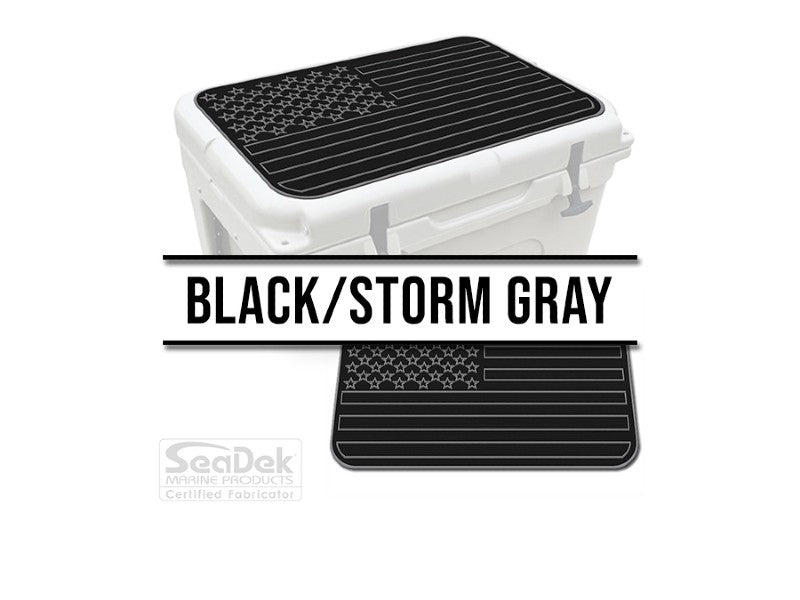 SeaDek Pad fits YETI Tundra 110 Cooler Seat Blank Fishing Ruler  StormGray/Black