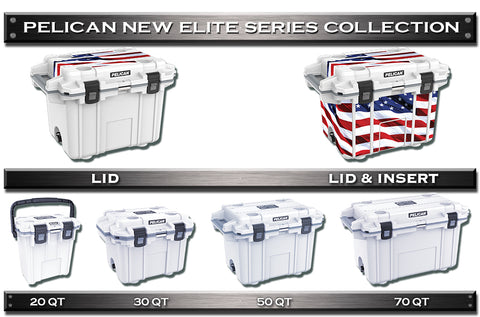 USATuff Cooler Wrap Cooler Skin Kit Decal For Pelican Elite Coolers