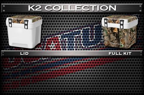 USATuff Cooler Wrap Cooler Skin Kit Decal For K2 Coolers