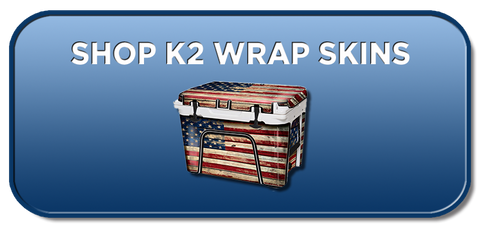 USATuff Cooler Wrap Cooler Skin Kit Decal For K2 Coolers