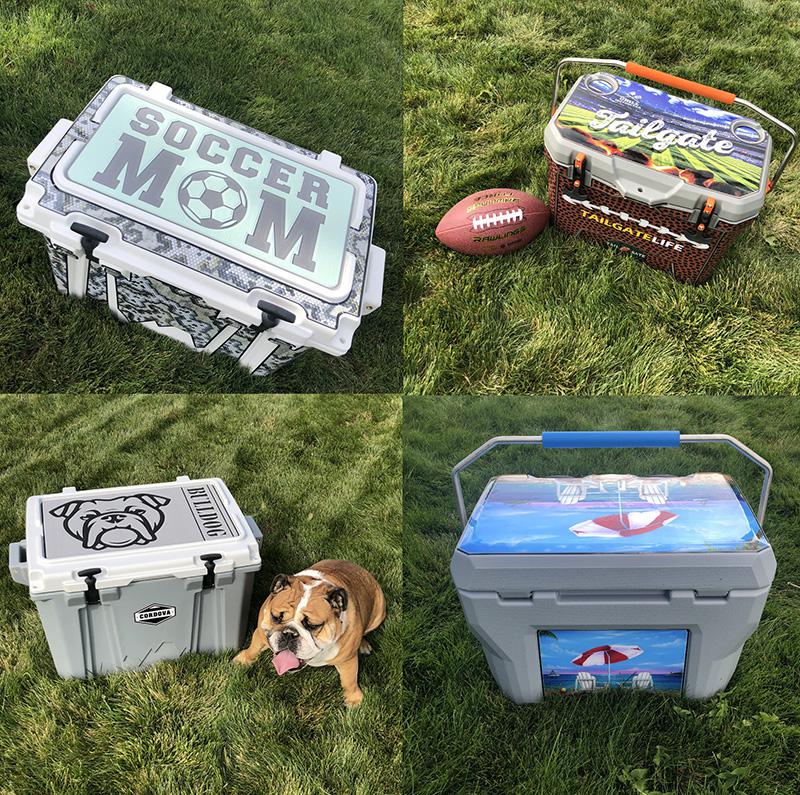USATuff Tailgate Cooler Wraps and Cooler Pads