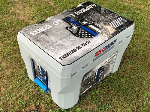 Jeff Wilkie Gone Fishing Cooler Wrap - YETI, RTIC, Ozark Trail Coolers