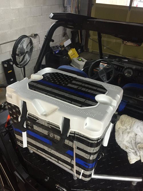 Skin Decal Wrap for Yeti Colster, Ozark Trail and RTIC Can Coolers - Beer  Barrel (COOLER NOT INCLUDED) by WraptorSkinz