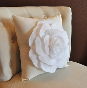 Cream Decorative Pillow – Daisy Manor