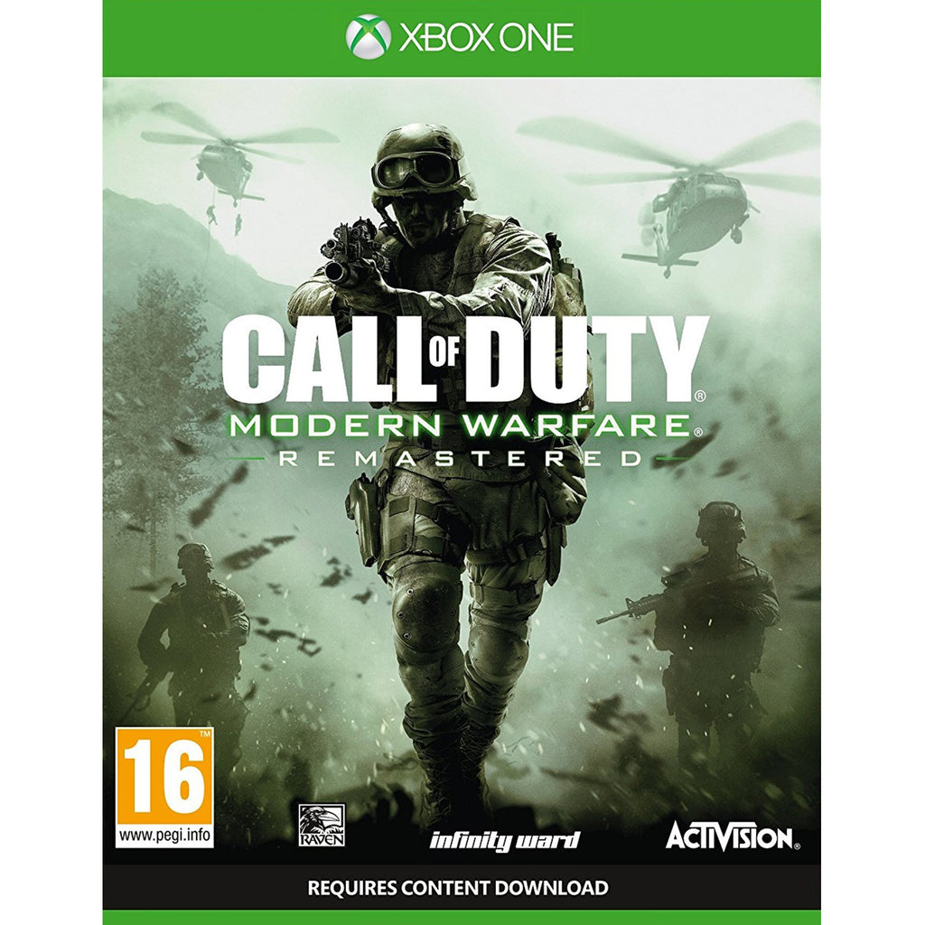 call of duty modern warfare remastered xbox