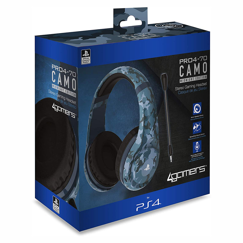 Zoeken Ben depressief affix Pro4-70 Stereo Gaming Headset - Camo Midnight Edition (PS4) – Entertainment  Go's Deal Of The Day!