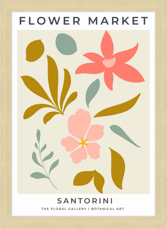 Flower 04 Poster Wall – - Market Wonder and
