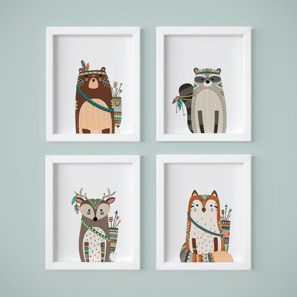 animal nursery art