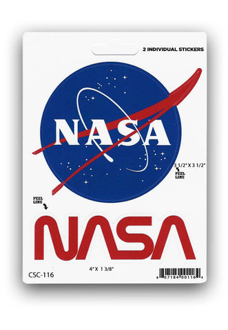 Nasa Combo Sticker Set Space Shuttle Endeavour Store