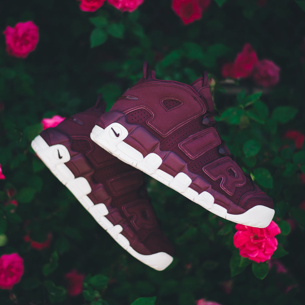 NIKE AIR MORE UPTEMPO '96 QS "NIGHT MAROON" lapstoneandhammer.com