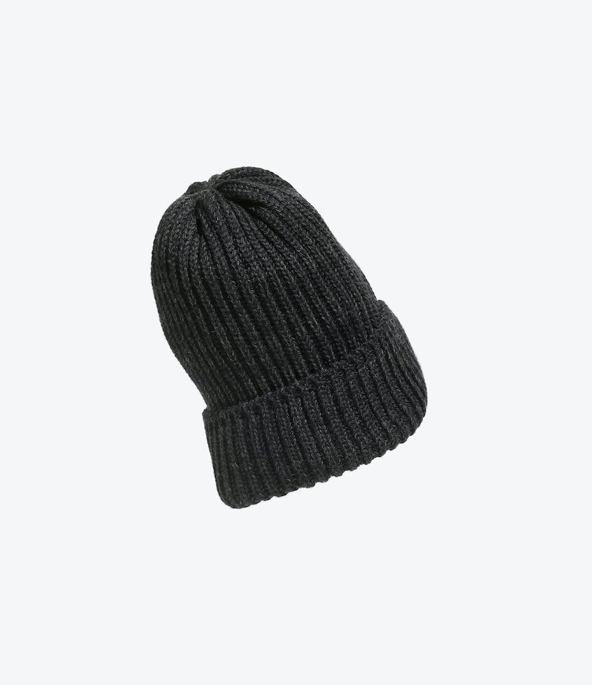 WATCH CAP MERINO WOOL - CHARCOAL