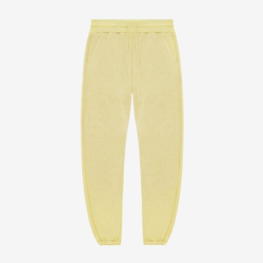 yellow sweatpants