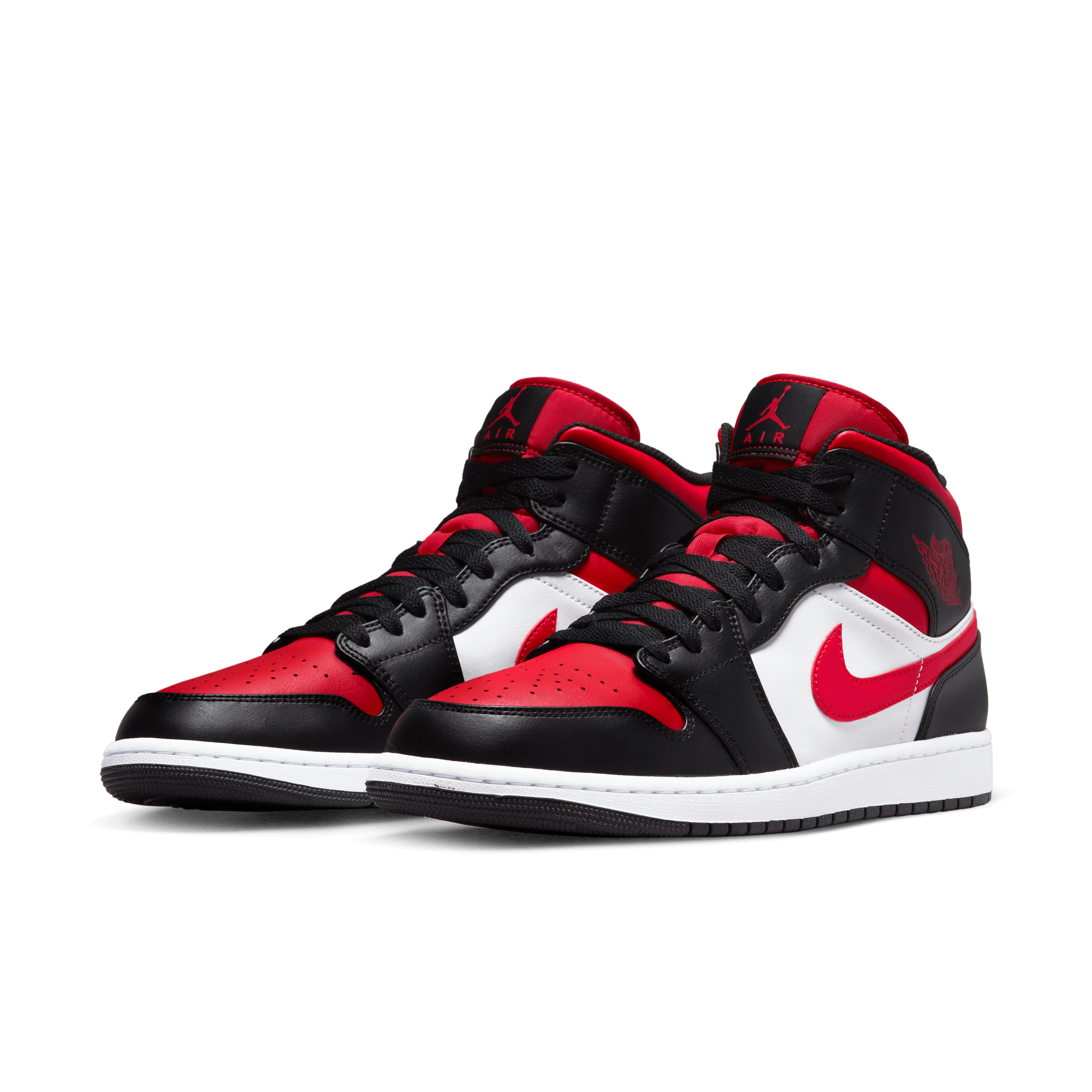 jordan 1 white red and black