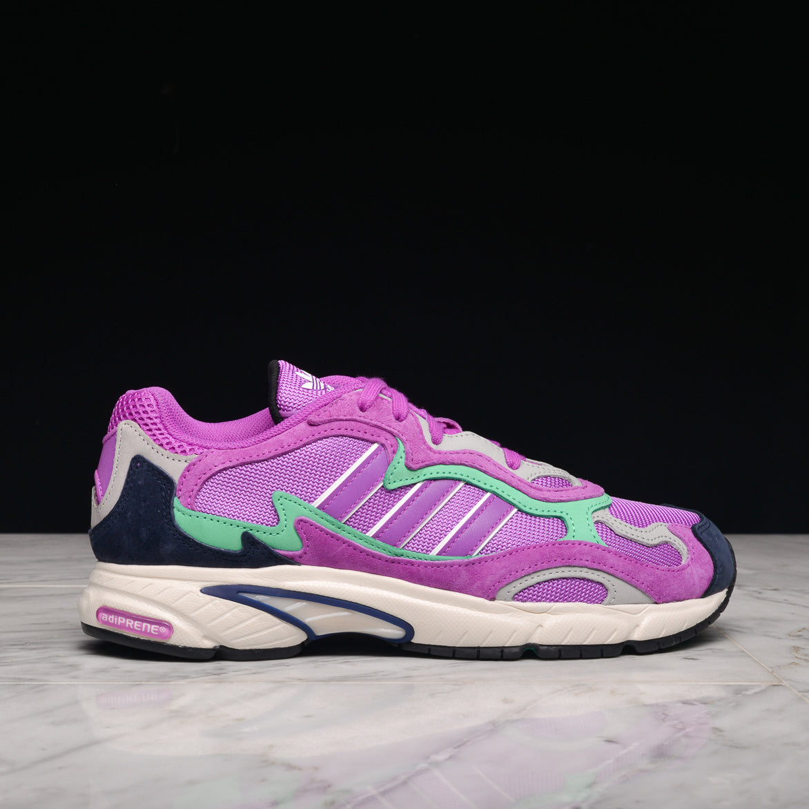 adidas temper run shock purple