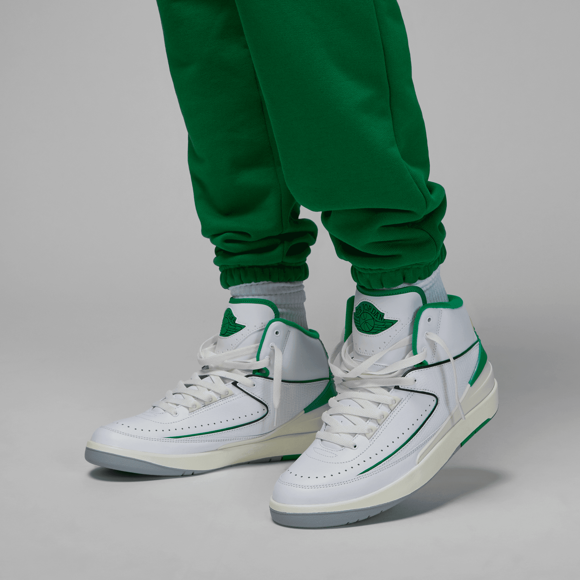 JORDAN WORDMARK MEN`S FLEECE PANTS - GREEN | lapstoneandhammer.com