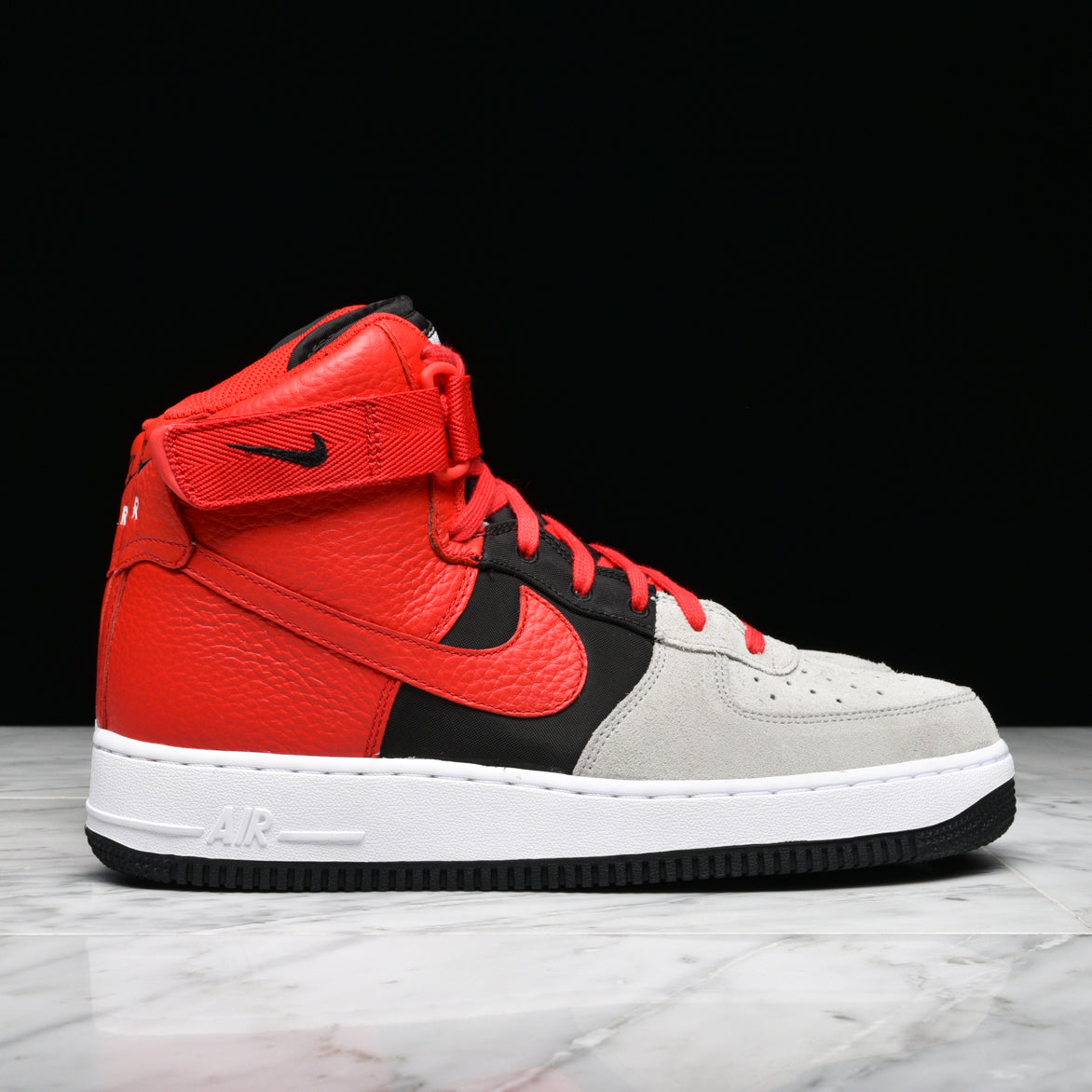 nike air force high tops red