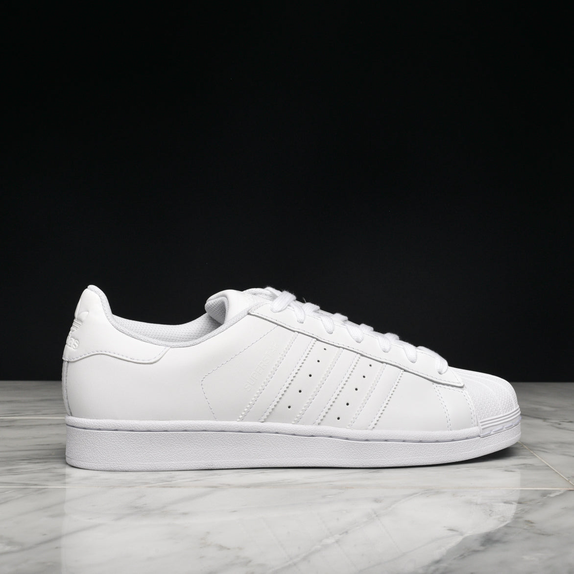 SUPERSTAR FOUNDATION - WHITE / WHITE | lapstoneandhammer.com