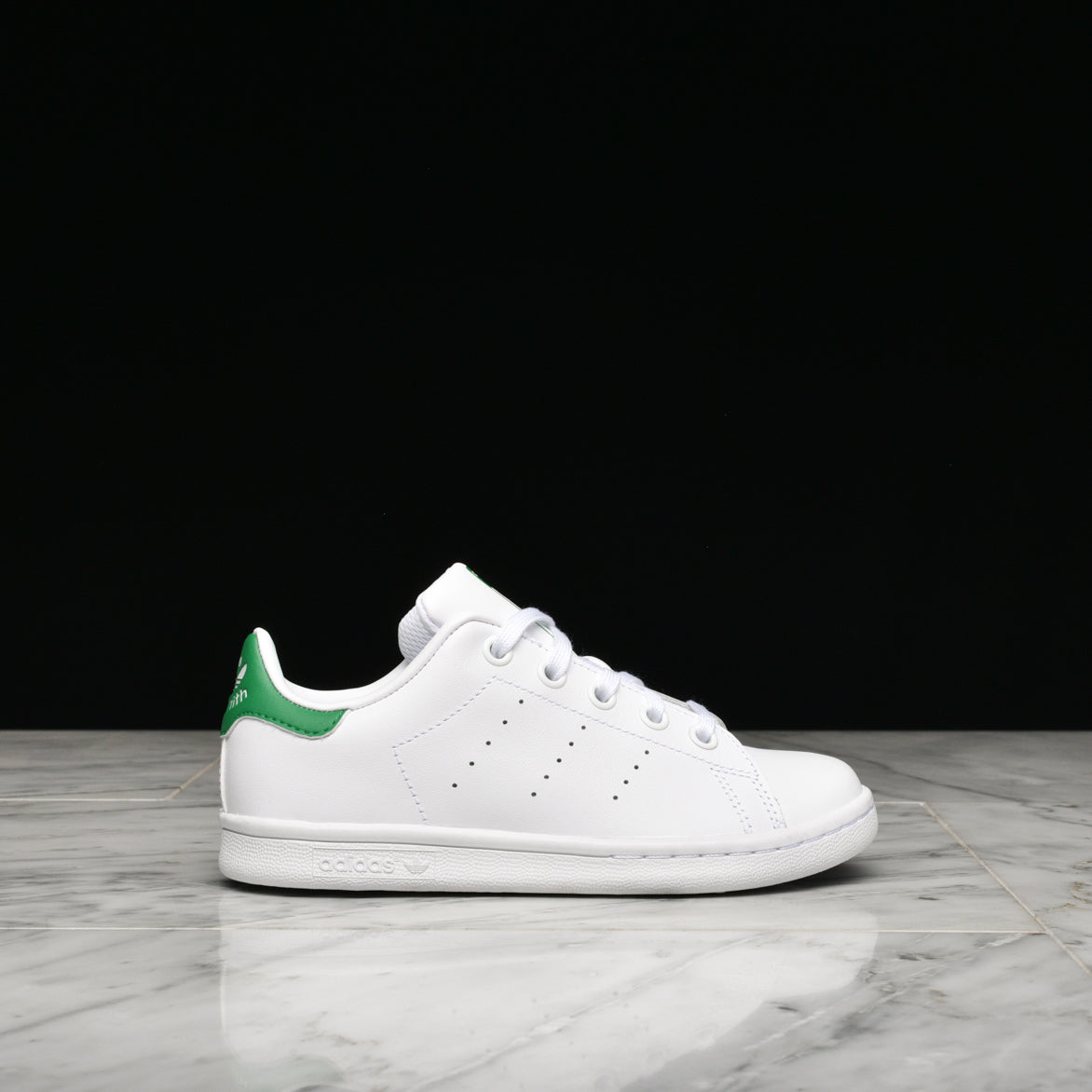 STAN SMITH (PS) - WHITE / GREEN lapstoneandhammer.com