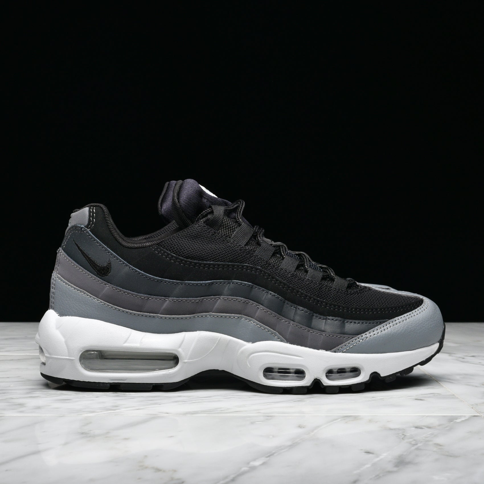 black and grey 95s