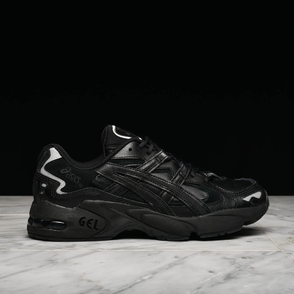 asics gel kayano black black