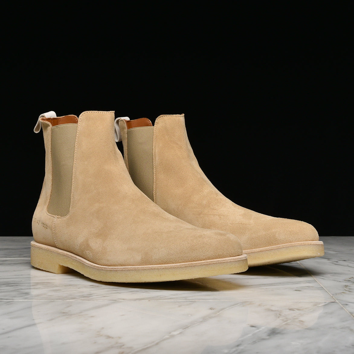 SUEDE CHELSEA BOOT - TAN 