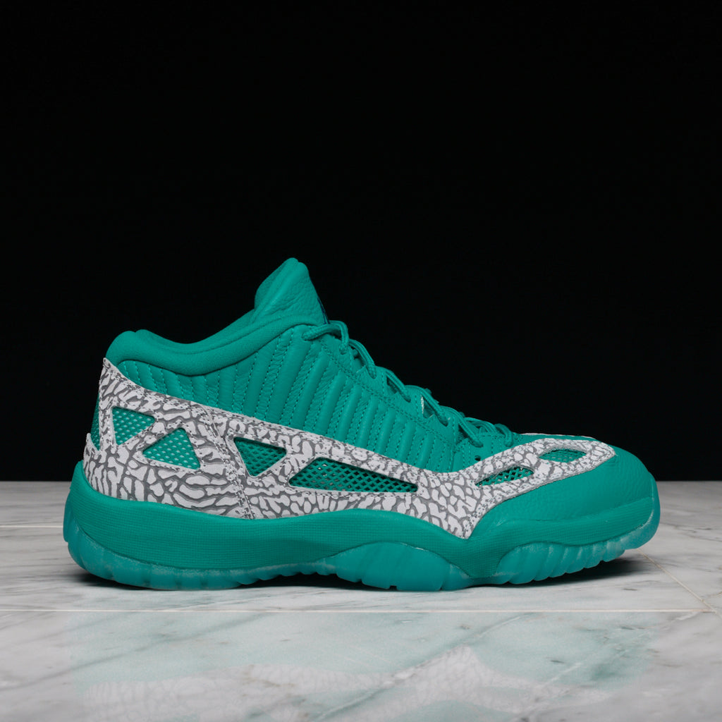 jordan 11 low teal