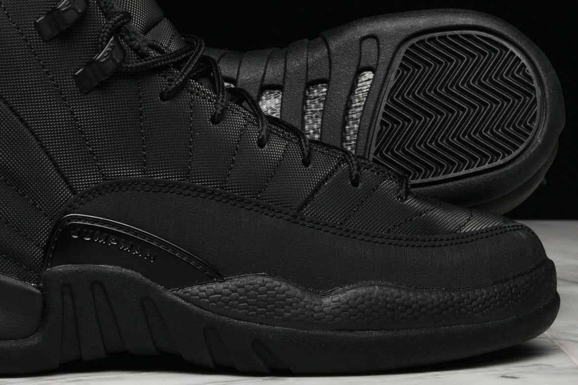 jordan 12 triple black