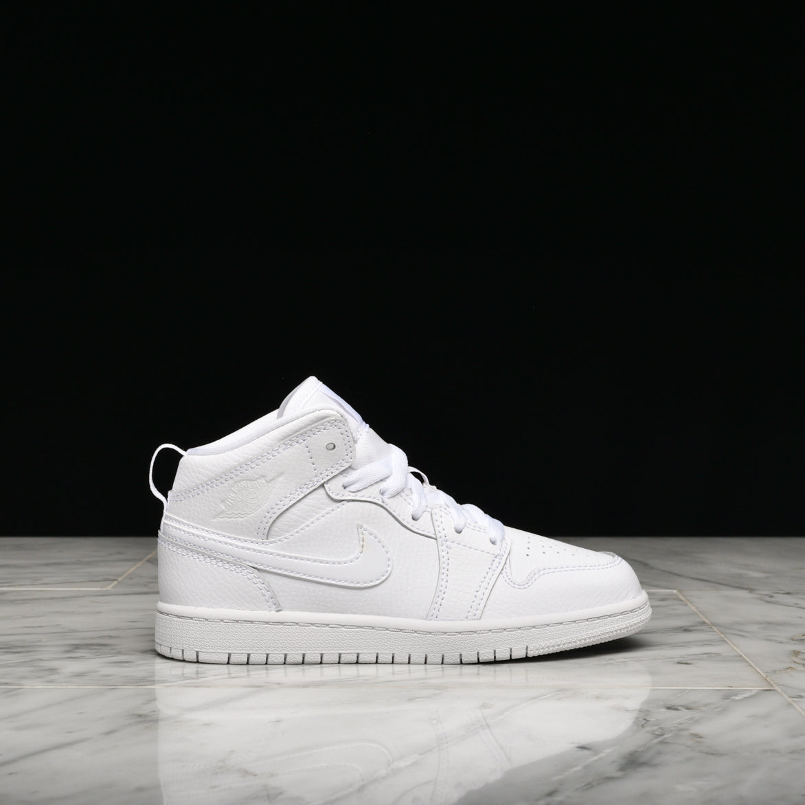 air jordan 1 mid white white white