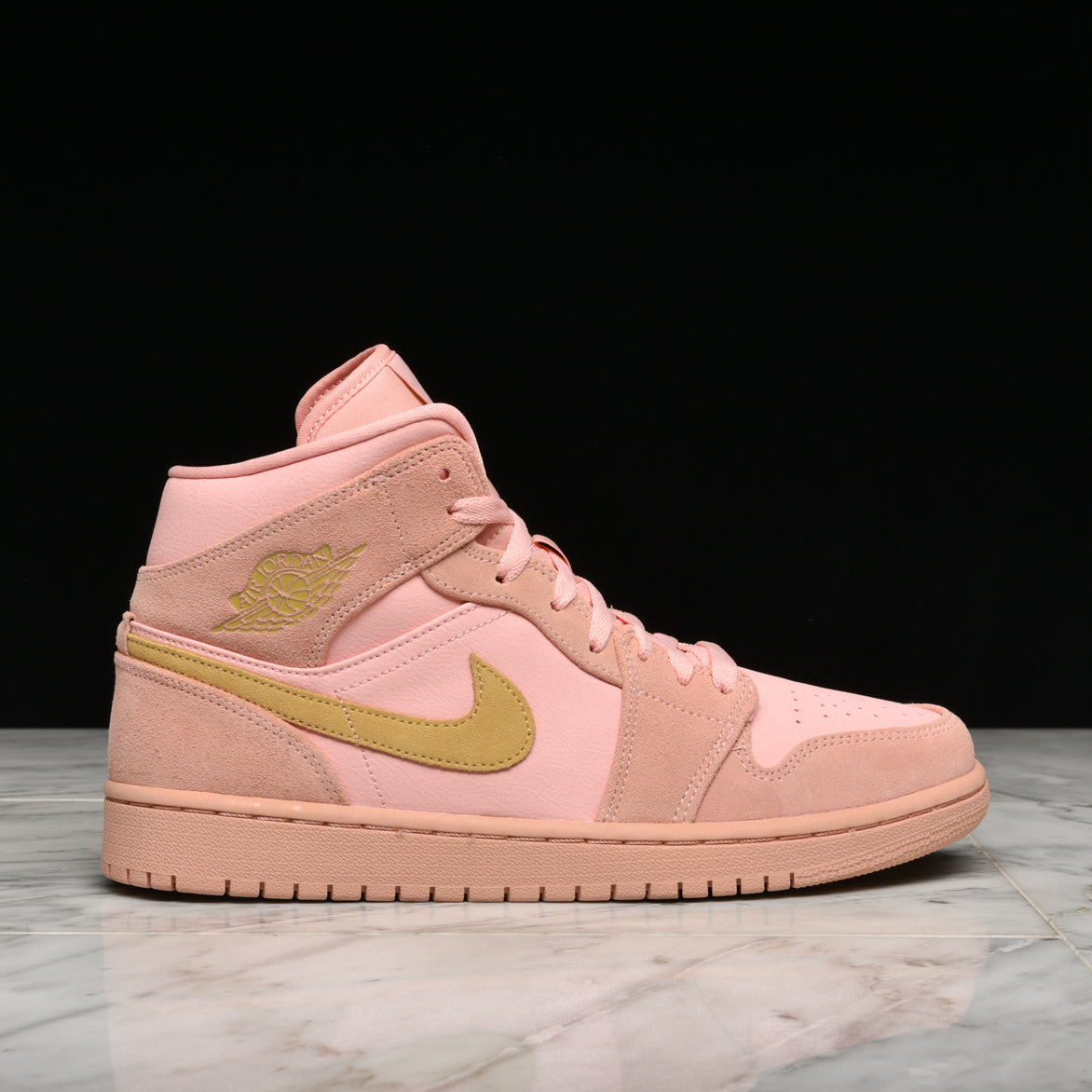 coral pink jordan 1