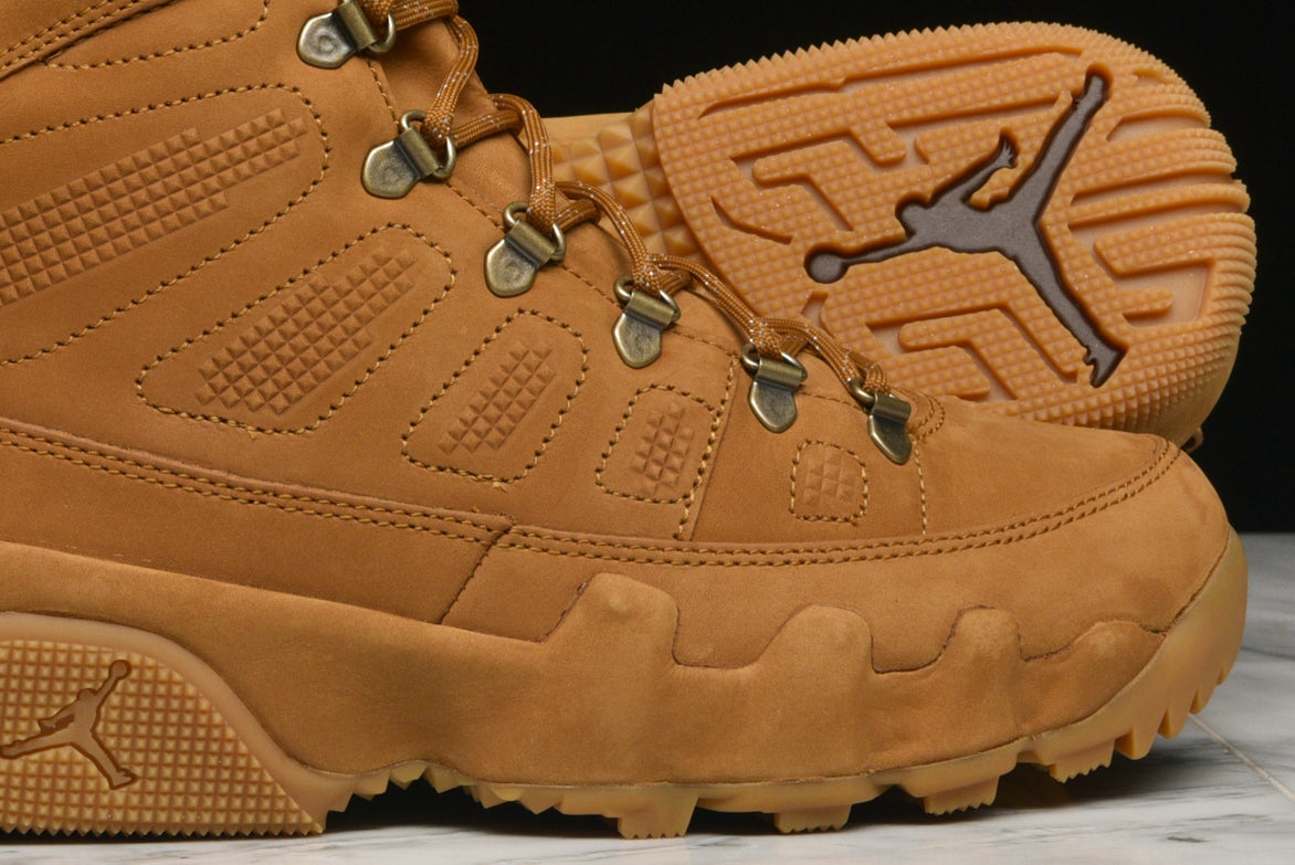 jordan retro 9 nrg boots wheat