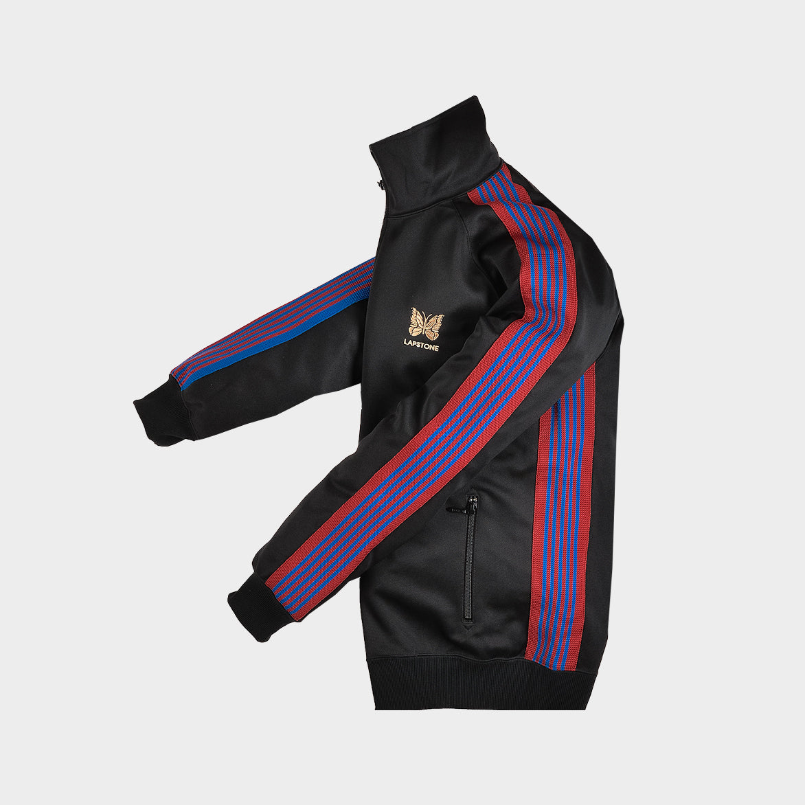 LAPSTONE X NEEDLES 76ERS TRACK JACKET - BLACK | lapstoneandhammer.com