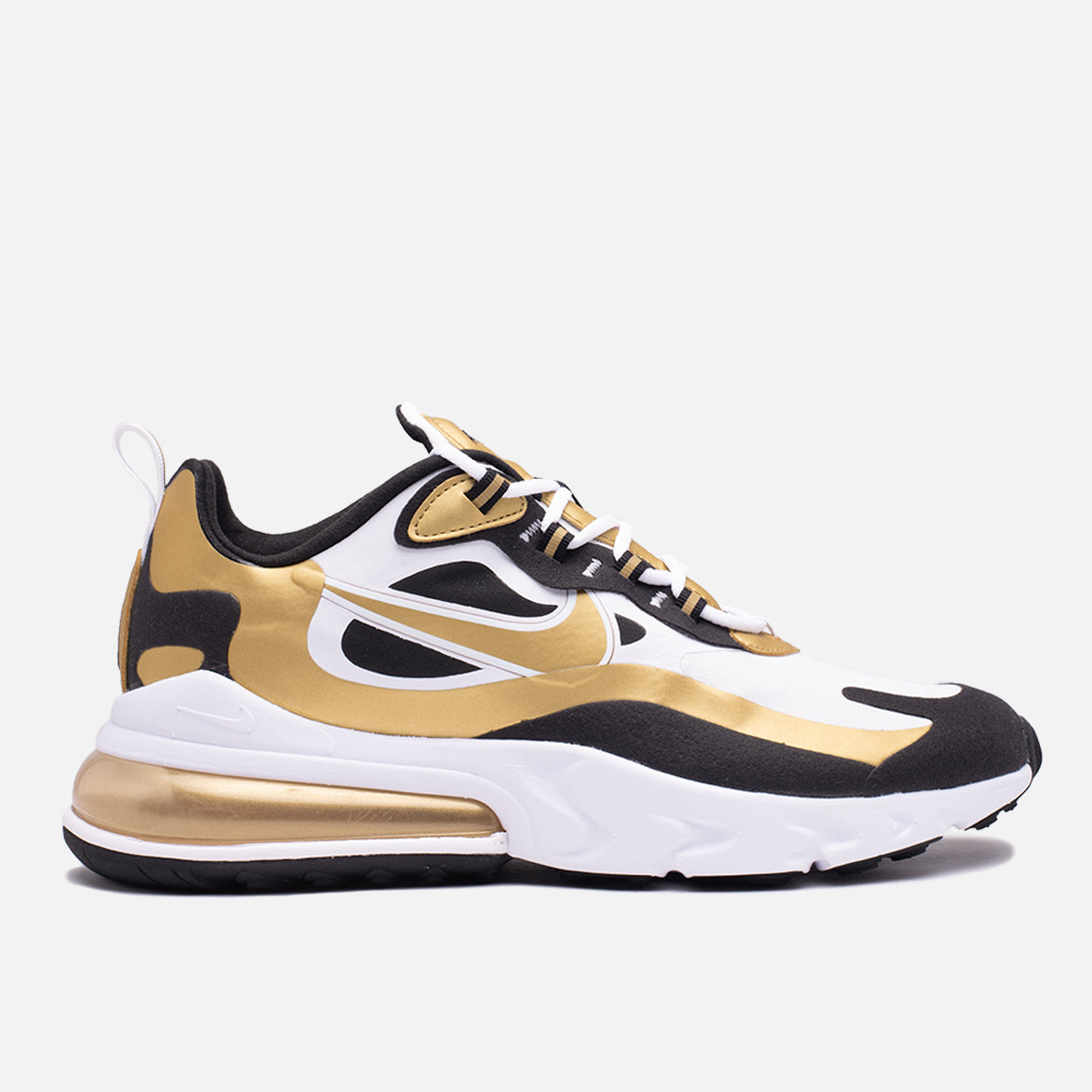 nike air max 270 white metallic gold