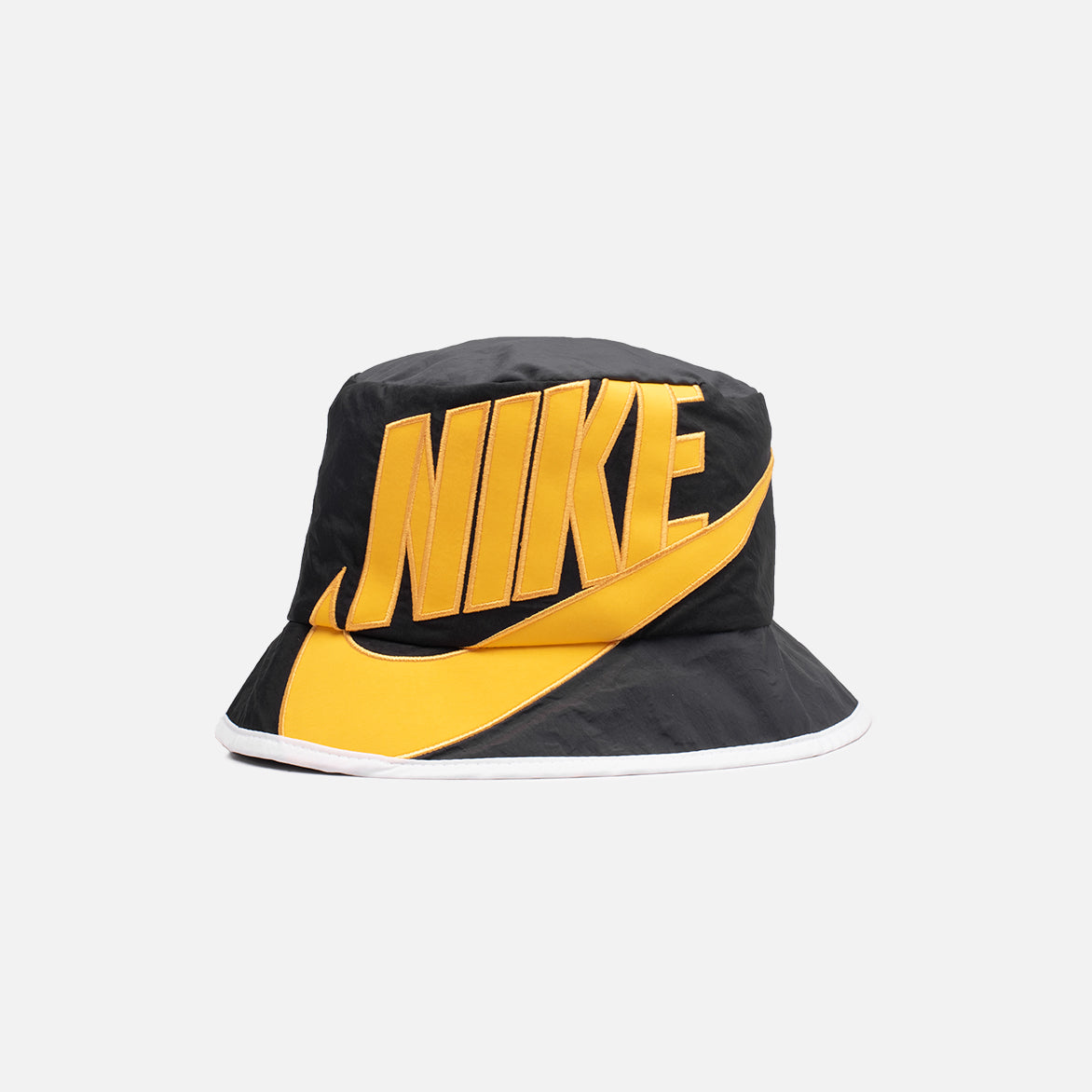 nike black and gold hat