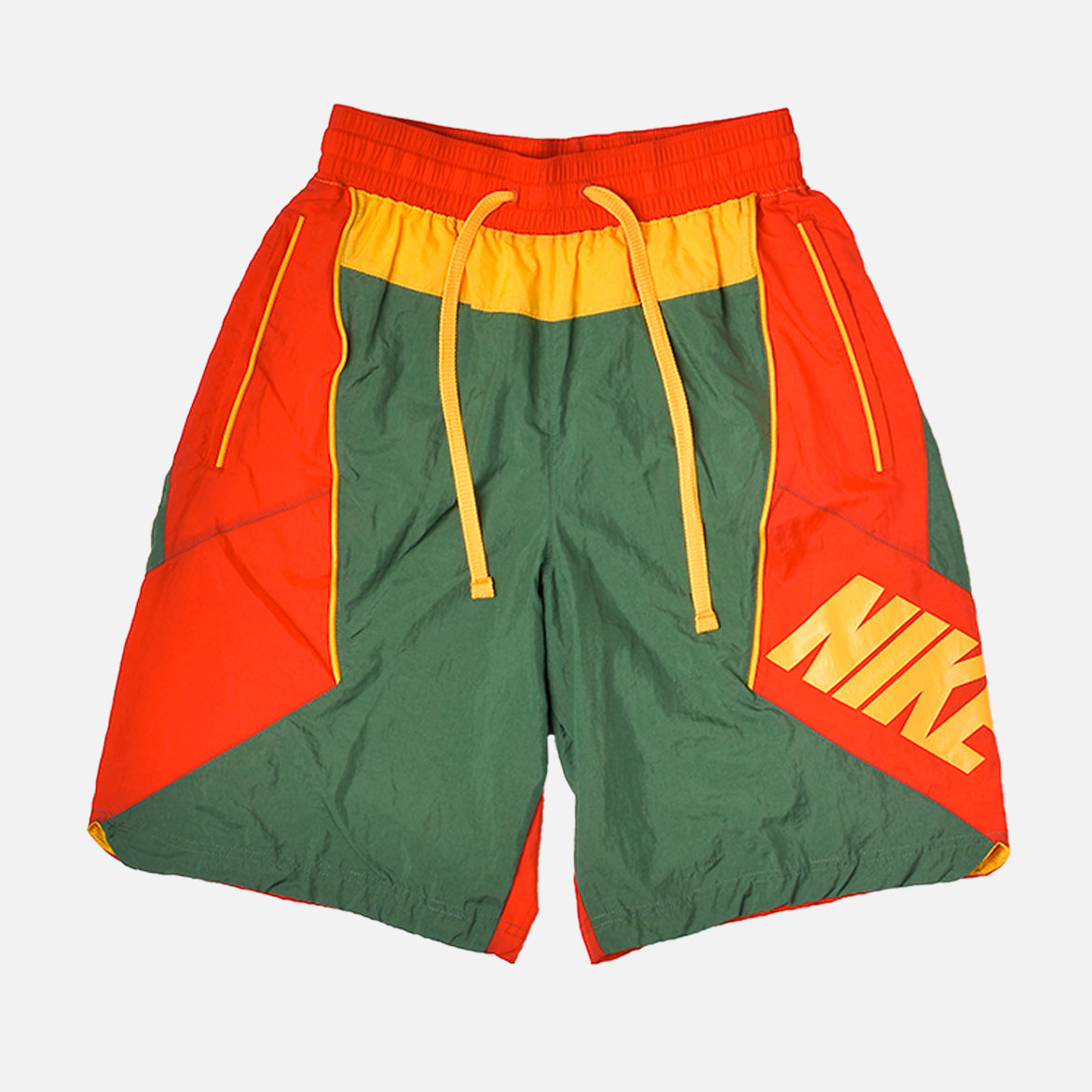 nike throwback shorts orange