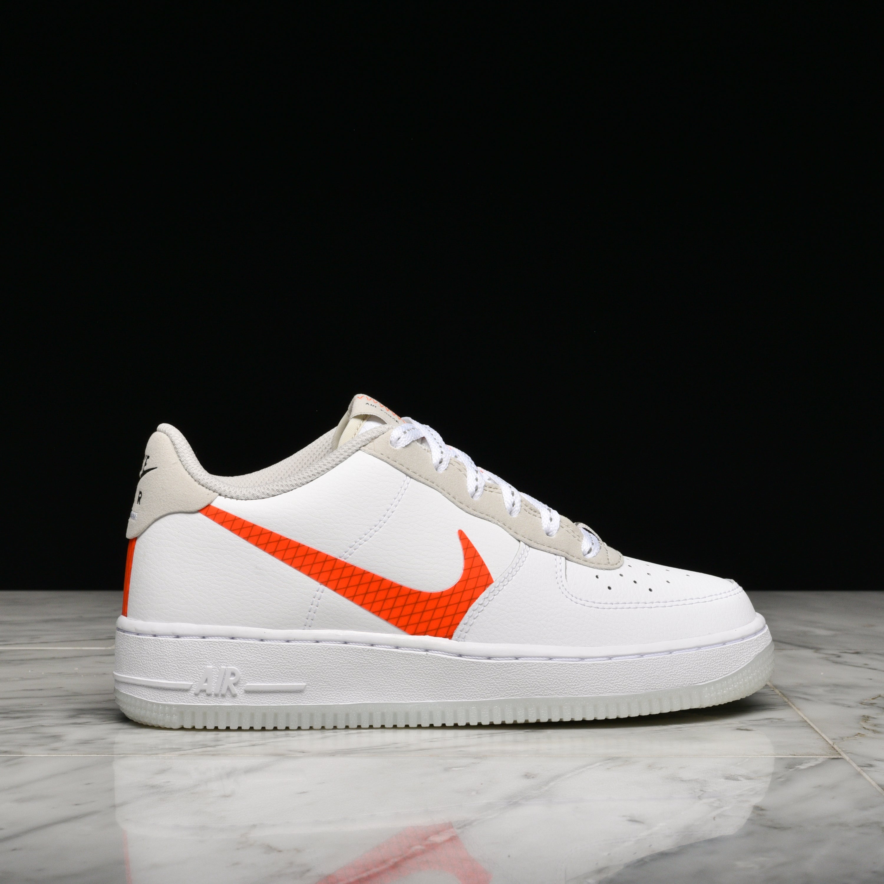 air force 1 white total orange