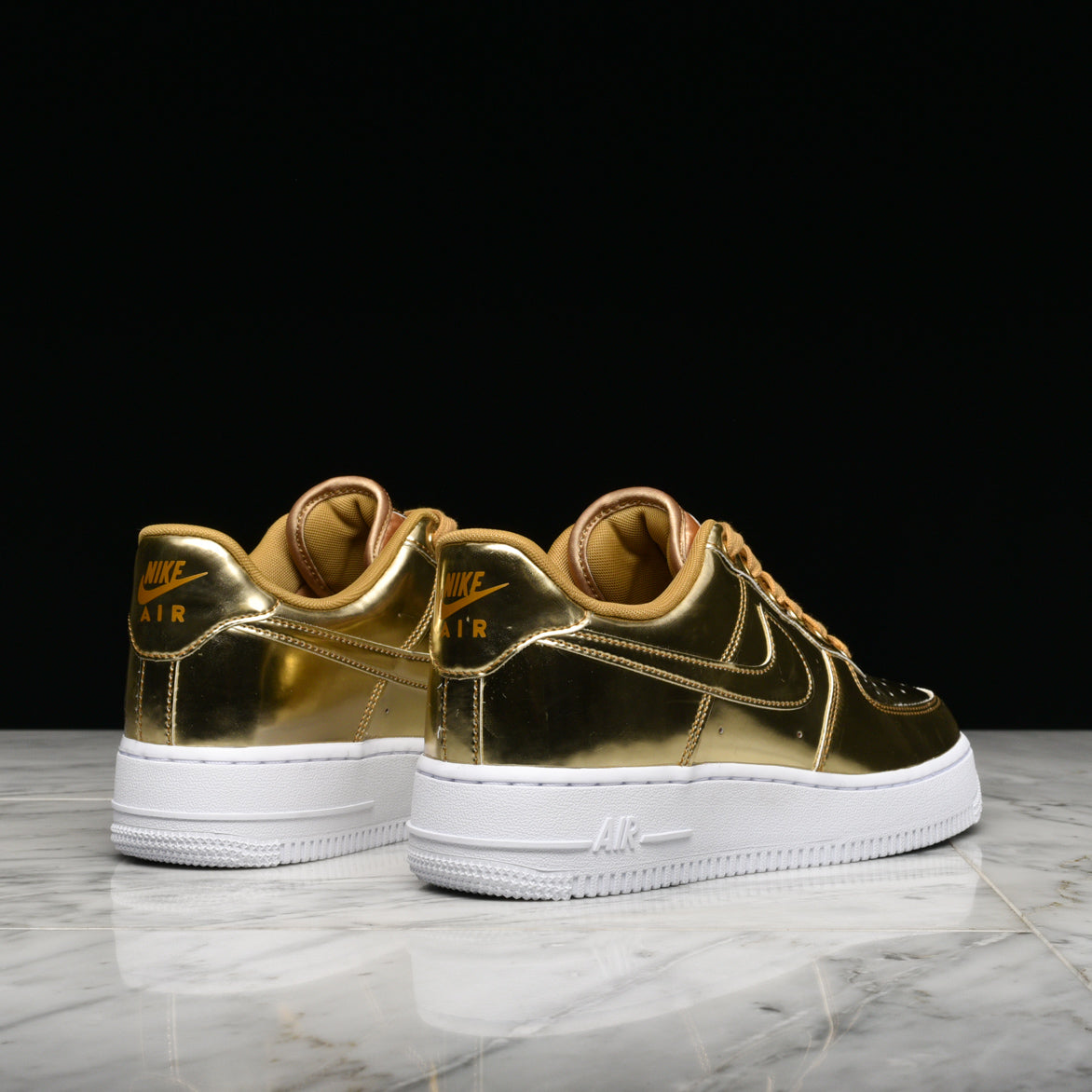 air force 1 sp gold