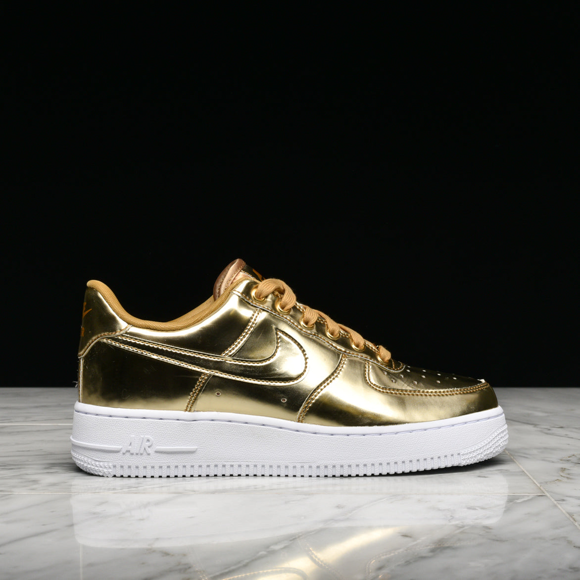 air force 1 sp gold