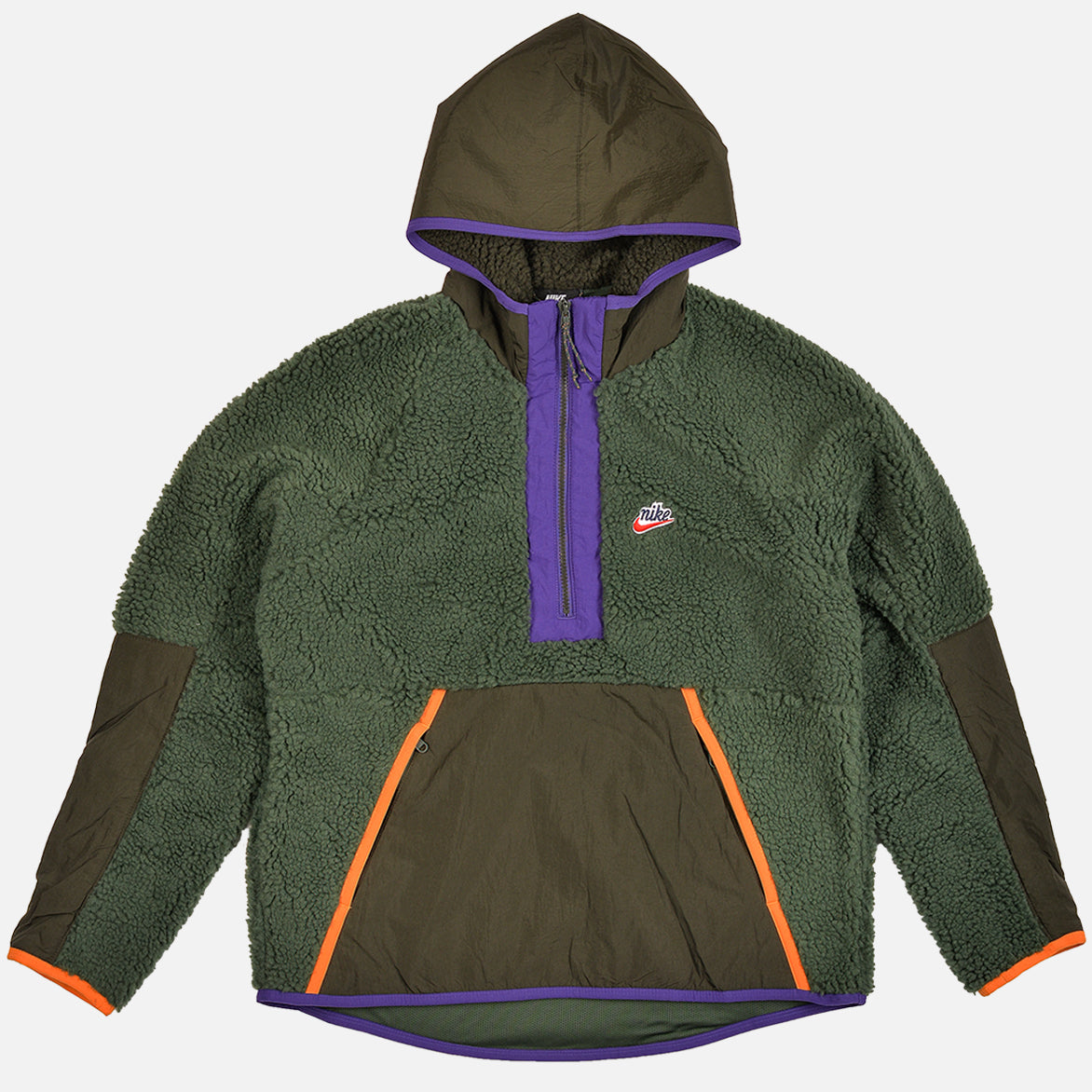 nike sherpa half zip