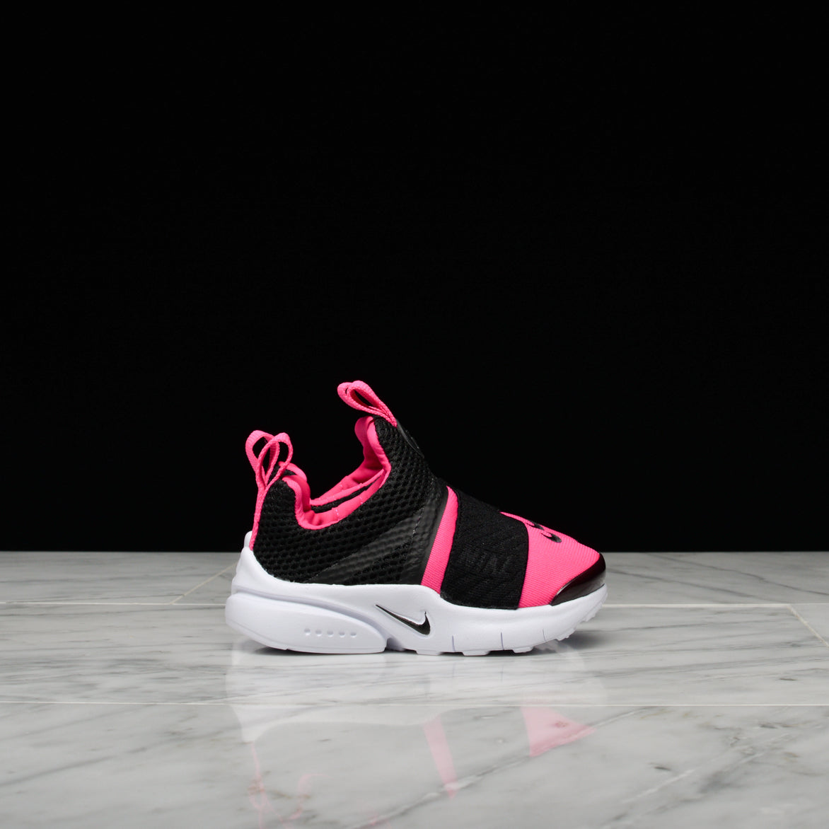 pink and black prestos