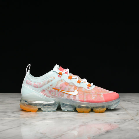 Nike Air VaporMax 2019 Pure PlatinumBlackWhiteOrange