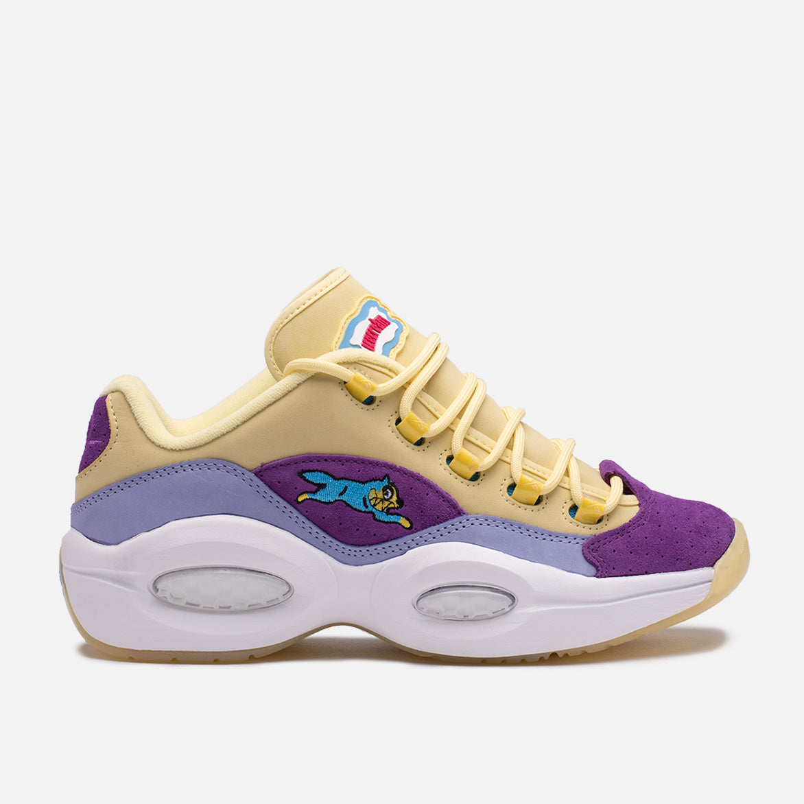 reebok question purple