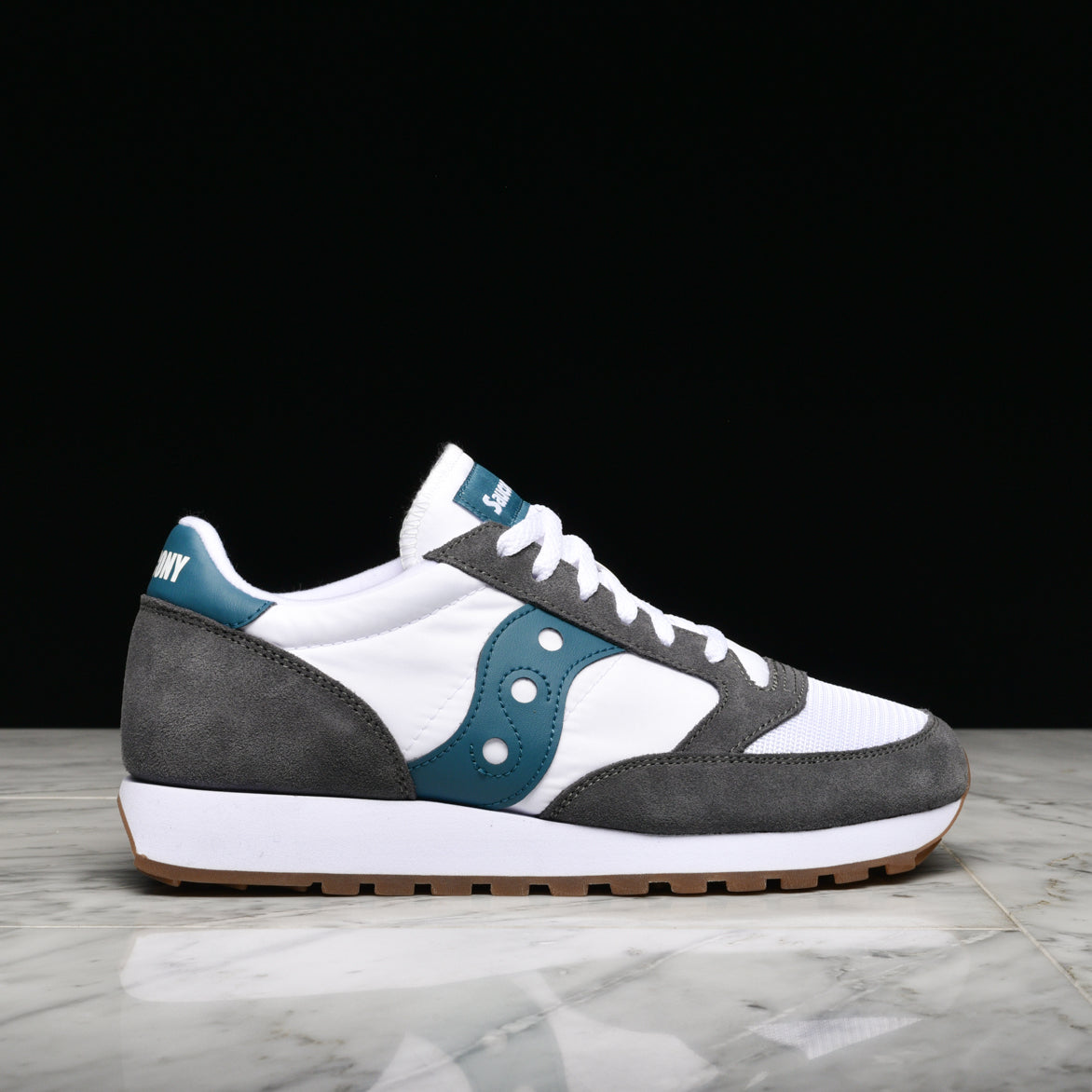 saucony jazz original grey teal